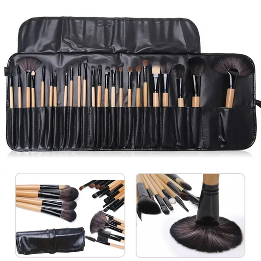 24 pcs Makeup Brush Sets Professional Cosmetics Brushes