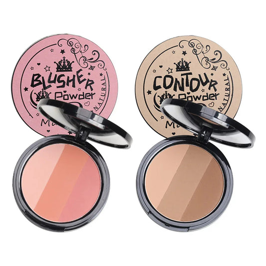 Three-color Blush Palette Delicate